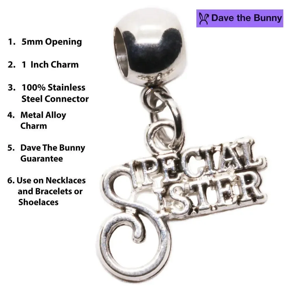 Special Pendant Necklace for Her with Gift Pouch, Sister Birthday Gifts